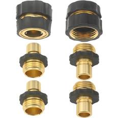 Garden hose quick connect Set of 6 Aluminum Garden Hose Quick Connector Water Hoses Quik Connect