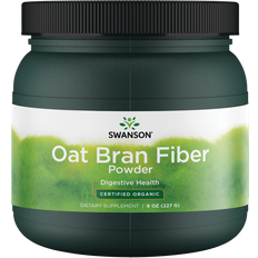 Swanson Organic Oat Bran Fiber Powder