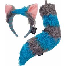 Elope Deluxe Cheshire Cat Ears & Tail Kit Costume Kits