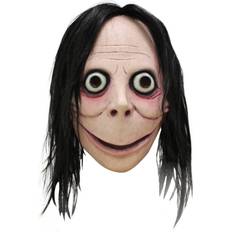 Marrone Mascherine Momo Creepypasta Mask Accessory