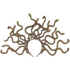 Film & TV - Women Accessories Forum Novelties Adult Gold Medusa Headband