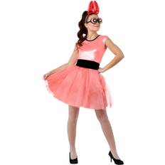 Rubies Women's Powerpuff Girls Blossom Costume Cartoon Character Costumes