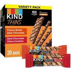 Cherry Chocolates KIND Thins Variety Pack Peanut Butter Dark Chocolate Chocolate Cherry Cashew