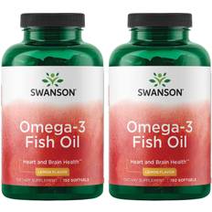 Swanson Acides Gras Swanson Omega-3 Fish Oil, Lemon