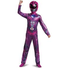 Pink power ranger costume Disguise Pink power ranger movie costume