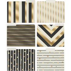 Office Supplies Paper Junkie Paper Junkie Geometric File Folders 11.5 x 9.5 in 12 Pack