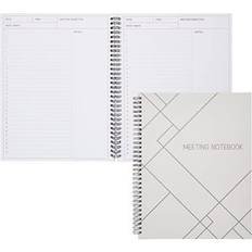 Office Supplies Juvale 2 Pack Meeting Notebooks for Work Organization