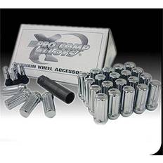 Bike Spare Parts Pro Comp 25-Piece Nut Kit Chrome