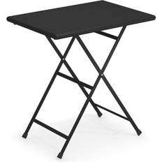 Metall Trädgårdsbord Emu Arc en Ciel Folding Table 70 cm Black