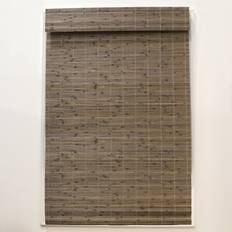 Roll-Up Blinds Radiance Radiance Dockside Cordless Roman Shade, Brown, 30X64