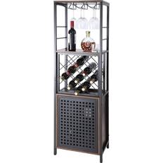 Liquor Cabinets VEVOR 18 Liquor Cabinet