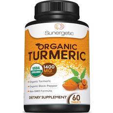 Vitamins & Supplements USDA Certified Organic Turmeric Supplement Turmeric