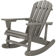 Wooden rocking chair Saint Birch Adirondack Wooden Rocking