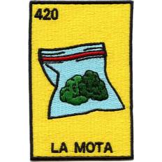 Board Games 420 La Mota Patch Mexican Lottery Card Embroidered Iron On