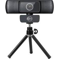 Webcams MEE audio Pro webcam 201w 1080p wide angle usb camera w/autofocus/tripod/mic