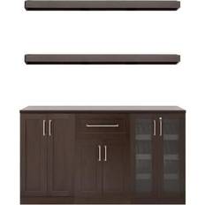 Liquor Cabinets Bar 21 Set 6-Piece