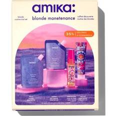 Hair Products Amika Mini Bust your Brass Purple Shampoo & Conditioner