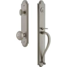 Gray Fasteners 844467 Hardware Arc One-Piece Backset Size-2.375", Cylinder Lock