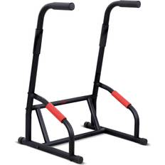 Exercise Racks Sunny Health & Fitness Multifunction Dip Station Strength Bar