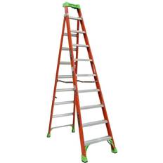 Ladders Louisville 9-Step Fiberglass Step Ladder: Type IA, 10' High 300 Lb Capacity, 29-1/4" Base Width Part #FXS1510