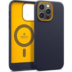 Caseology Nano Pop Mag Compatible with iPhone 14 Pro Max Blueberry Navy