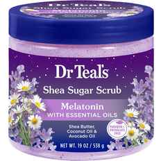 Sugar teal's shea sleep body scrub, melatonin with essential