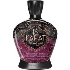 Tanning skin 16 karat rose gold dazzling bronzer tanning lotion