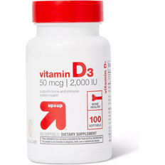 up & up Vitamin D3 Dietary Supplement Softgels 100 pcs