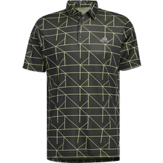 adidas Jacquard Polo Shirt Men's - Black/Pulse Lime