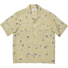 NN07 Paidat NN07 Daniel Floral Vacation Shirt - Pale Olive