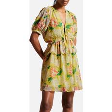 Ted Baker Damen Bekleidung Ted Baker Isbella Floral-Print Crepon Mini Dress