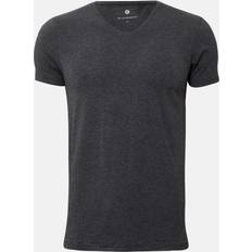 Tshirt v neck Bambus, T-shirt v-neck, Grå