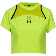 Under Armour Run Anywhere Crop SS - Grøn