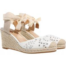 White Espadrilles Lauren Ralph Lauren PAISLEE EYLT-ESPADRILLES-WEDGE women's Sandals in White