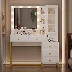 Tiptiper Large Dressing Table 15.7x39.4"