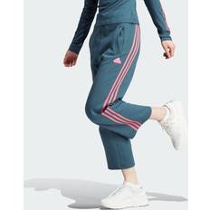 Türkis Hosen Adidas Damen 3S WVN 78 Hose, Powber/Sesosl