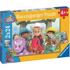 Puslespil Ravensburger Dino Ranch 2x24 Pieces