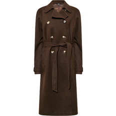 LTS Formal Trench Coat - Chocolate