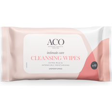 Wipes Hygieneartikler ACO Intimate Care Cleansing Wipes 10-pack