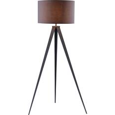 Gold Floor Lamps & Ground Lighting Teamson Home Romanza Tripod Floor Lamp 157.5cm