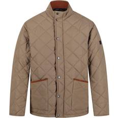 Beige - Herr - Quiltade jackor Regatta Men's Londyn Quilted Jacket - Gold Sand