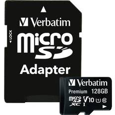 Premium MicroSDXC UHS-I U1 V10 128GB +Adapter