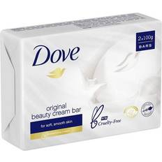 Dove Prodotti per il Bagno e la Doccia Dove Beauty Cream Bar Soap 100g 2 pz