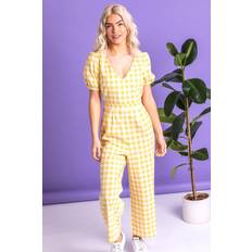 Amarillo - Mujer Monos Dusk Gingham check jumpsuit ladies fashion women