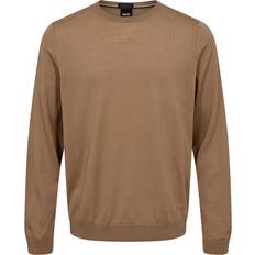 HUGO BOSS Beige Jumpers HUGO BOSS Pullover Leno - Beige