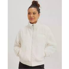 Fila jacka dam Fila BALCHIK faux fur jacket Pälsjackor Egret