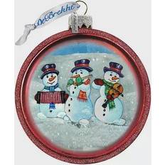 G Debrekht Holiday Splendor Snowmen