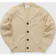 Ami Paris Koftor Ami Paris Alexandre Mattiussi Beige de Cœur Cardigan Vanilla/Vanilla/714