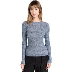 Multifärgade Tröjor Vince Wool And Cotton Sweater - Multicoloured