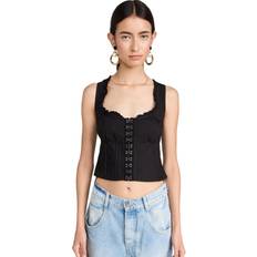 S Corsets Free People Amelia Corset Black